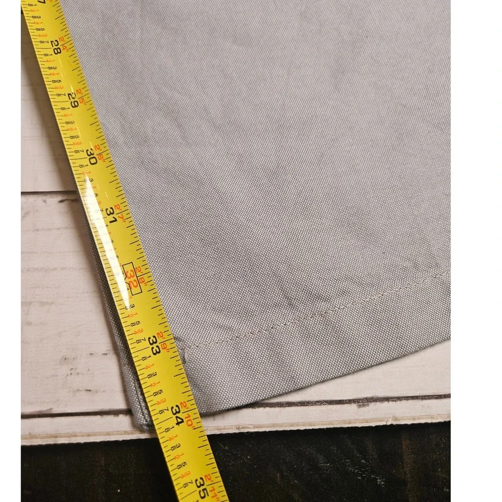 Bonobos Mens Slim Straight Chino Pants Light Gray Cotton 40x34